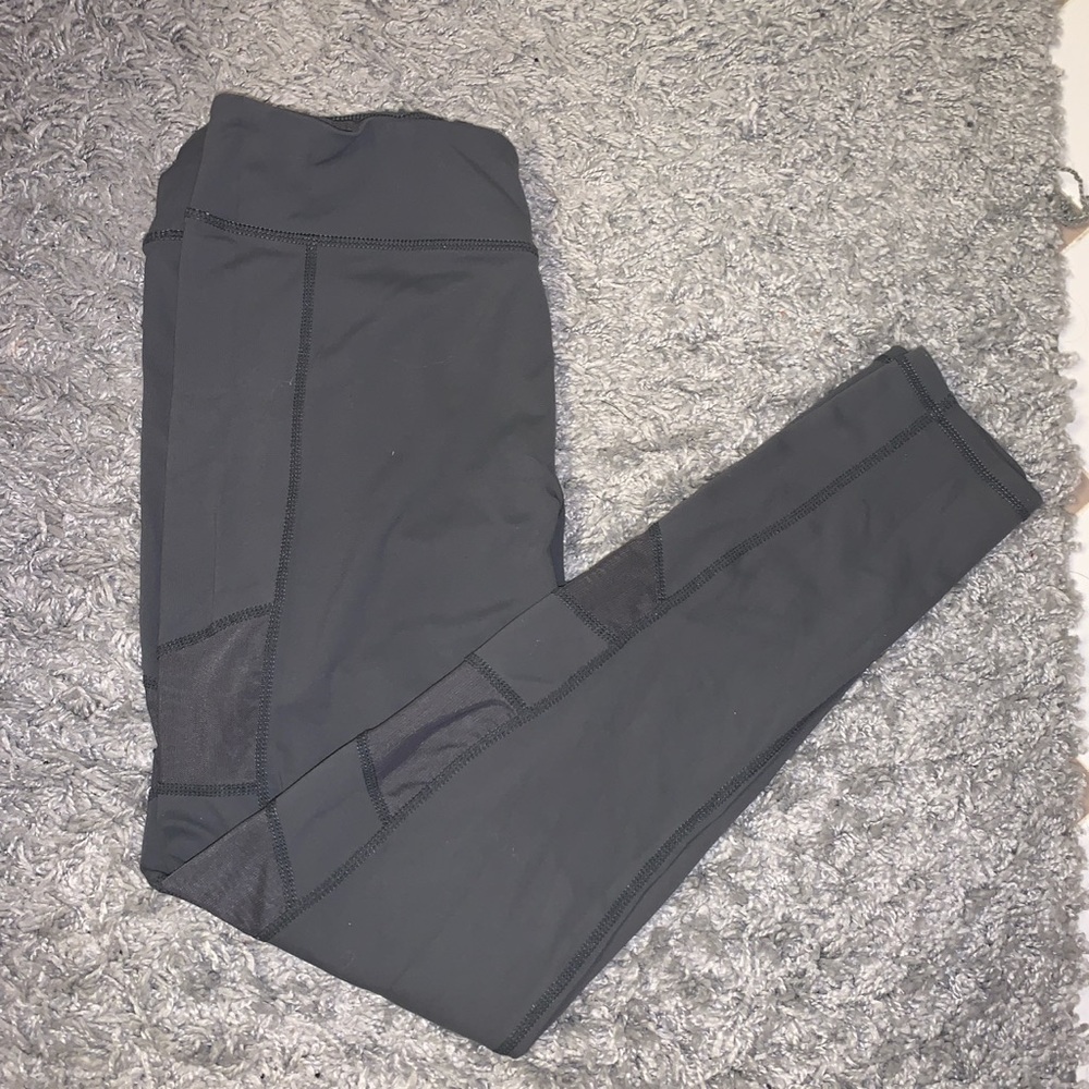 Garage Gray Cut-Out Leggings